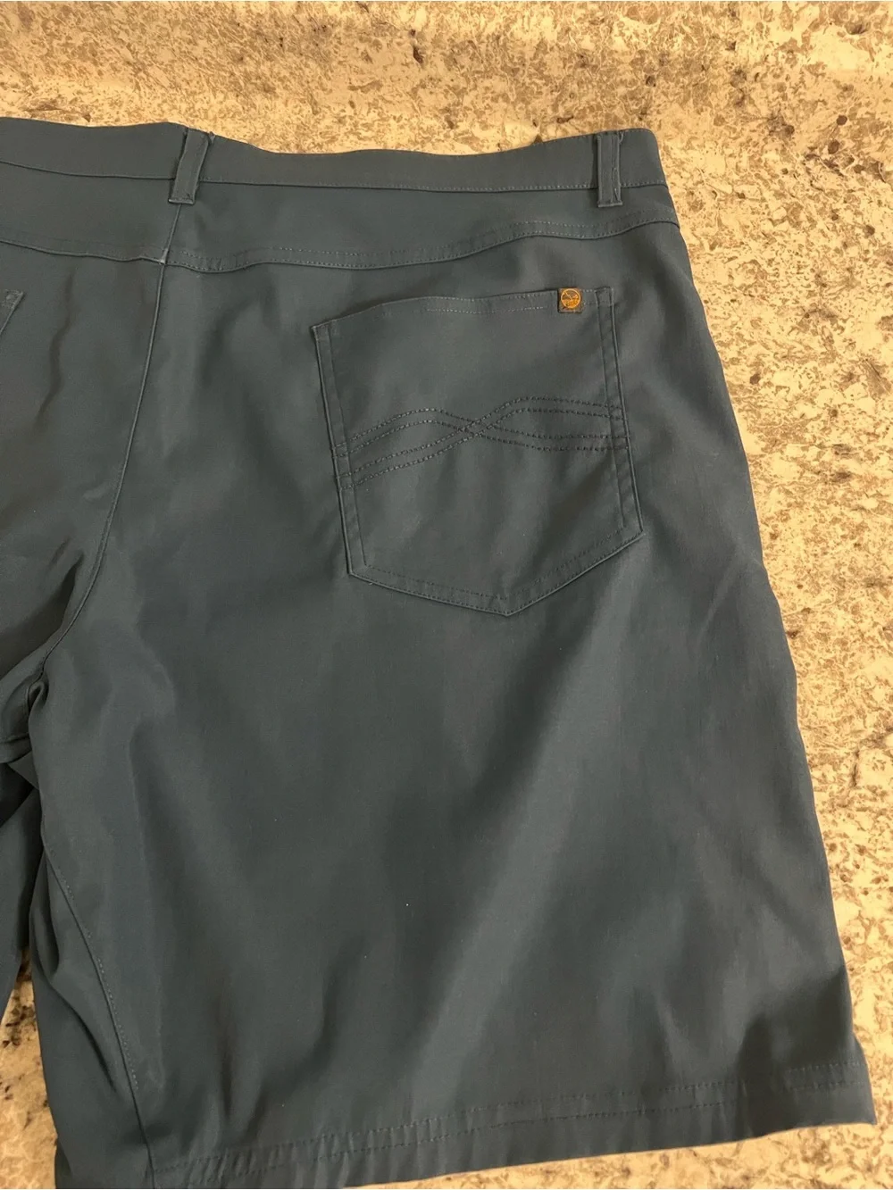 Men's Hybrid Shorts in Deep Teal
